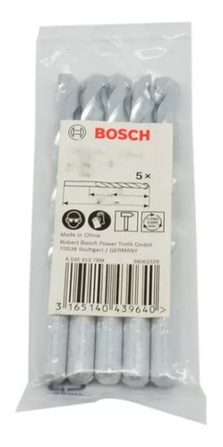 Broca Concreto C/widia 16x150mm 5pc Bosch