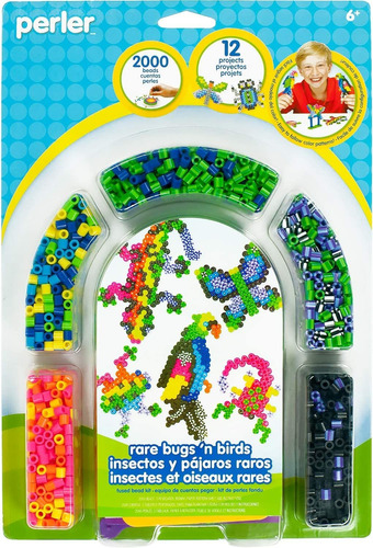 Perler Beads Rare Bugs And Birds Jungle Animal Craft Kit De