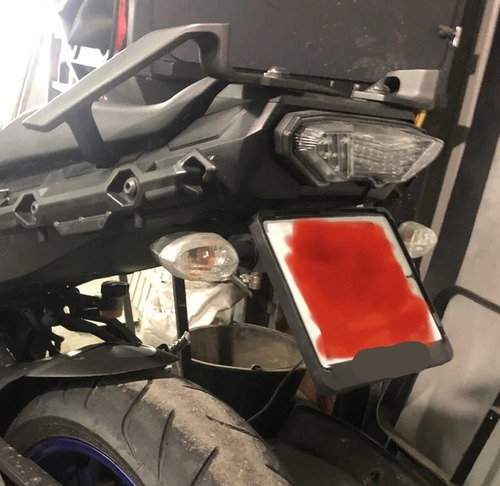Soporte Para Matrícula Para Yamaha Mt09, Fz09, Mt-10, Fz-10