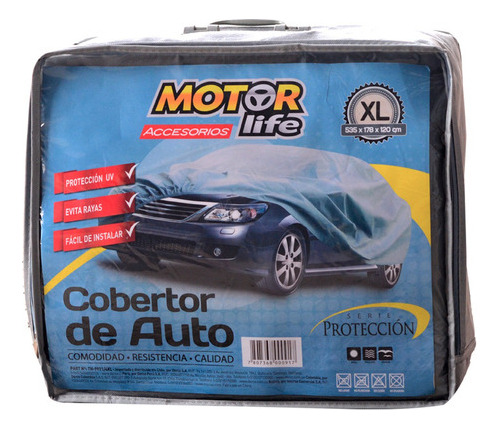 Cubre Auto Talla Xl Motorlife