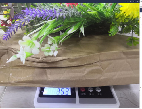 Corona En Forma De X Guirnalda De Flores Silvestres De 13.8