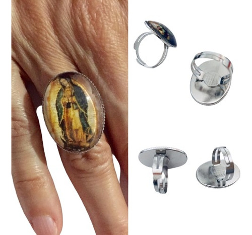 82 Anillos De La Virgen De Guadalupe (aaj8) 82 Piezas