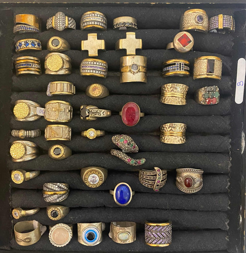 Anillos Plata Y Oro