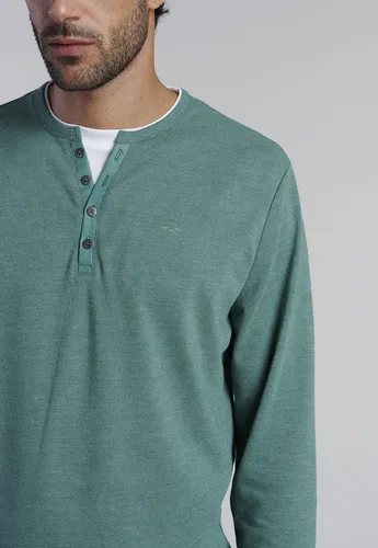 Polera Ml Dobel Indiana Verde Ss2025 Ferouch