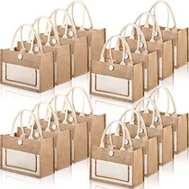 Comprar 16 Bolsas De Yute De Arpillera, Bolsas De Yute Reutilizables