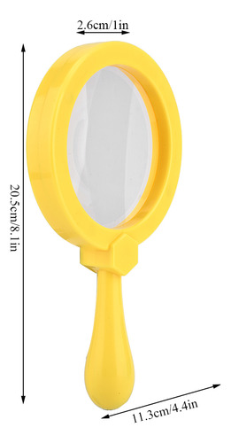 Soporte De Lupa Portátil De Plástico 3x Para Niños
