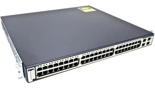 Switch Cisco 3750g - 48ps-s (giga E Poe)