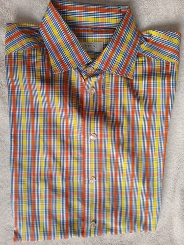 Oferta!!!camisa Eton 16 L Original A Un 99% Original (Usado)