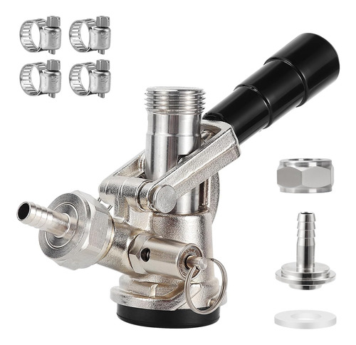 Acoplador De Barriles Con Sonda De Acero Inoxidable 304