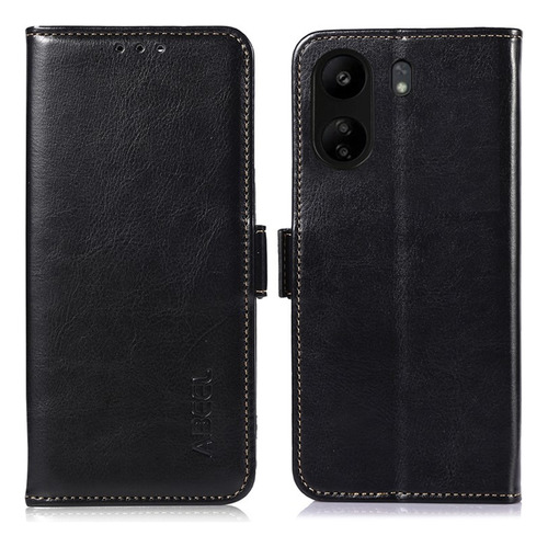 Funda Librito Flip Cover + Vidrio 9d Para Xiaomi Redmi 13c