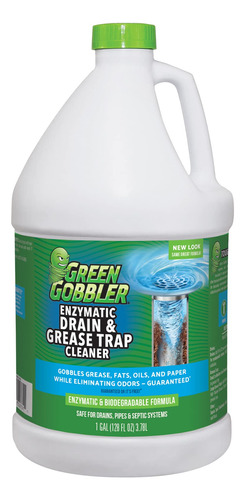 Green Gobbler Enzymes Para Trampa De Grasa Y Alcantarillado