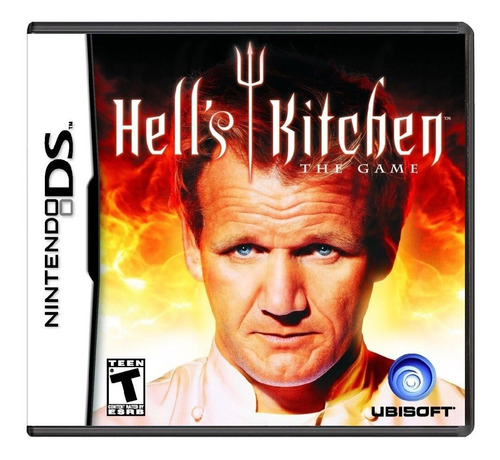 Jogo Midia Fisica Hells Kitchen The Game Para Nintendo Ds