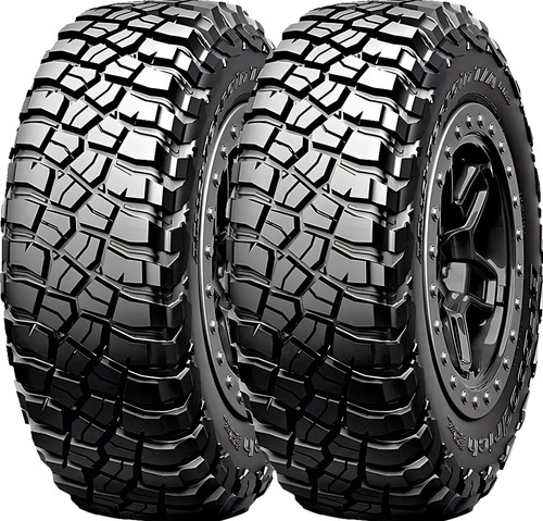 Kit de 2 pneus BFGoodrich Suv / Caminhonete Mud Terrain T/A KM3 31x10.50R15 152 - 3550 kg 148 - 3150 kg A8