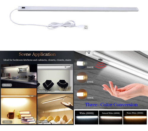 Led Usb Multifuncional Bajo El Gabinete Luces De Los 40cm