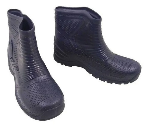 Botas Moto Galocha Pvc Lluvia Hi Fly Impermeables 100%