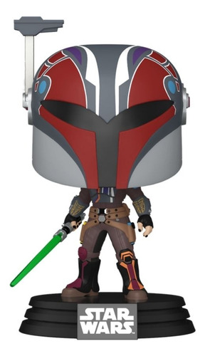 Funko Pop! Star Wars Ahsoka Sabine Wren 750 Mandalorian Jedi
