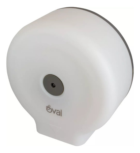 Kit 2 Despachadores Toallas Jabonera Higienico Oval Hogar Color Blanco