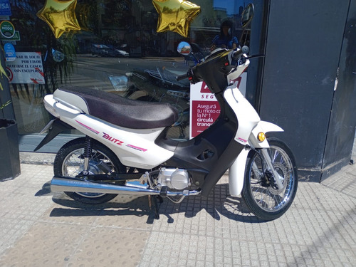 Motomel Blitz Base 110 Automática Nuevo Modelo Cbs Motovega