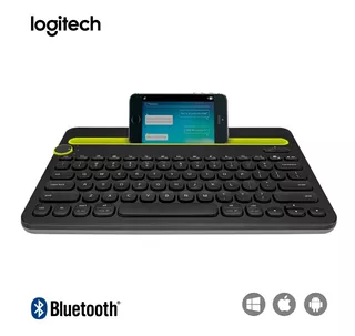 Teclado Logitech K480 Bluetooth Multidispositivo Español Neg