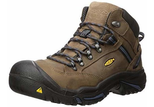 Bota De Trabajo Impermeable Con Punta De Acero Media Braddoc