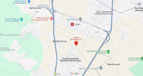 Magnífico Terreno En Tecámac, Centro. Sup. 16,644.38 M2