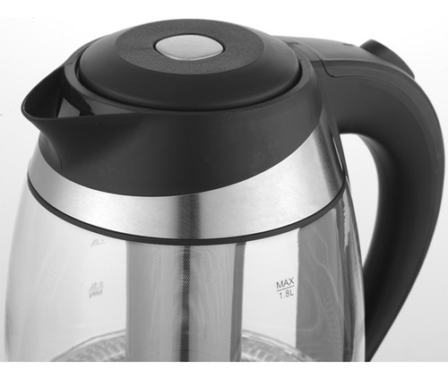 Tetera Electrica Con Infusor Removible Jarra Electrica Timco Negro