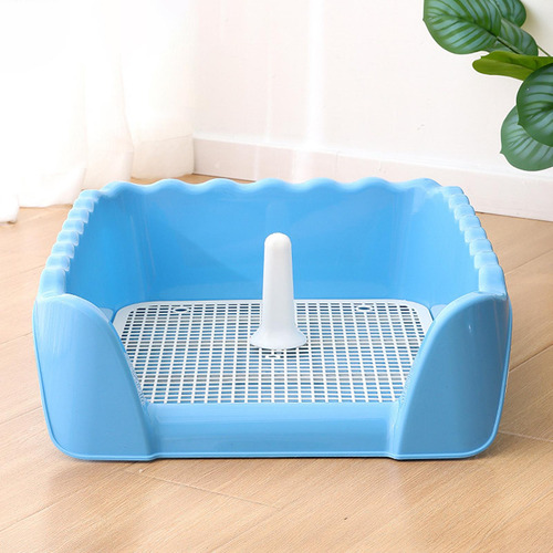 Bandeja De Baño De Entrenamiento Para Gatos Y Azul Pequeño