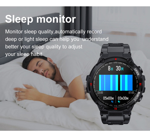 Reloj Inteligente Lemfo Fitness/monitor De Control De Salud
