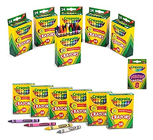 Lápices De Colores Crayola 24 En Una Caja (pack De 12) 288 C