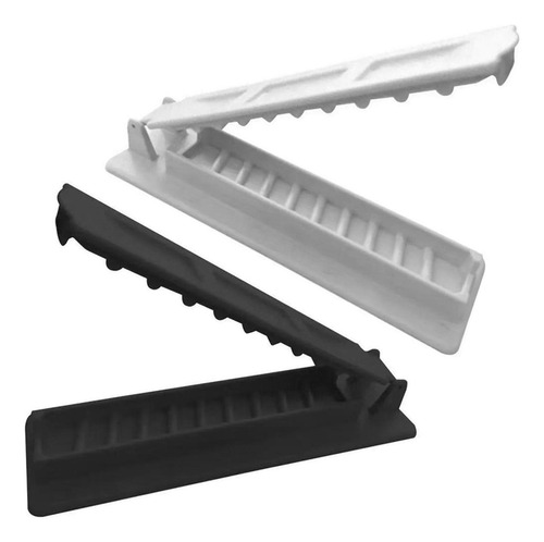 2 Pçs Cozinha Ao Ar Livre Churrasco Kebab Branco Preto