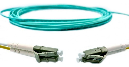 Furukawa Cabo Óptico Duplex Om3 Lc/lc 3m Verde Escuro