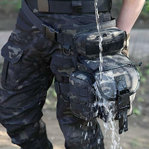 Bolso Táctico Militar Cintura Riñonera Resistente Agua Multi