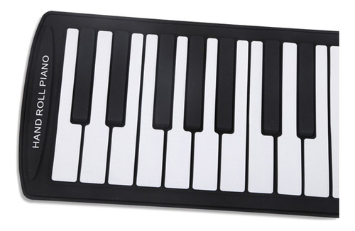 Portátil 61 Teclas Flexible Roll-up Piano Usb Midi Electróni