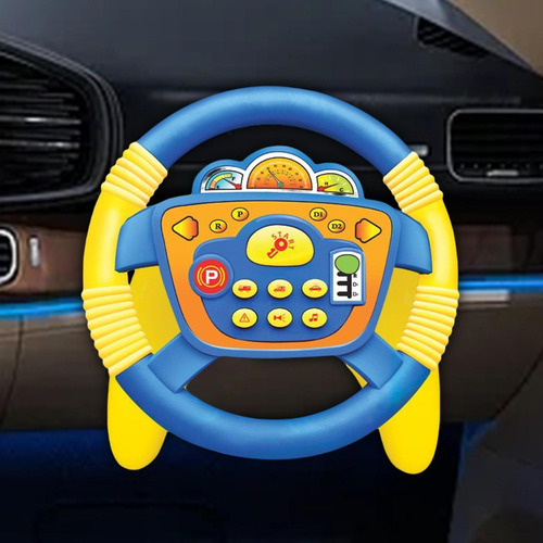 Juego Interactivo Para Bebés En El Base U Amarillo Azul