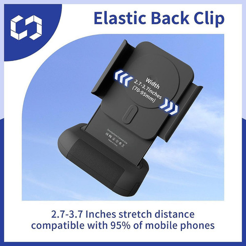 Empuñadura Para Cámara De Teléfono, Adaptador Negro