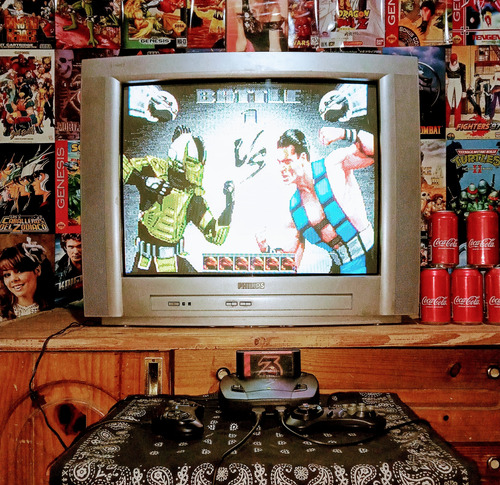 Cartucho De Sega Mortal Kombat 3. (Usado)