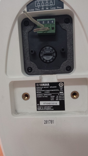 Imagen 4 de 4 de Altavoces, Bocinas Yamaha
