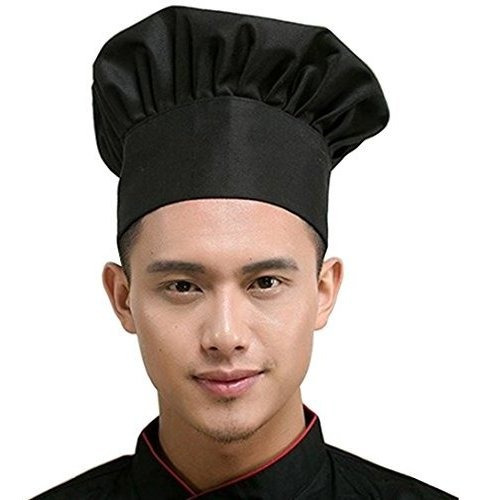 Hyzrz Chef Hat Adulto Ajustable Elastico Panadero Cocina Co