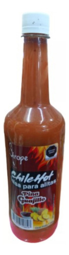 Salsa Piña Hot 1lt Para Alitas Carne Botana Mariscos Premium