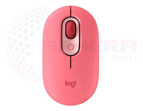 Mouse Logitech Pop Bluetooth Coral Rose