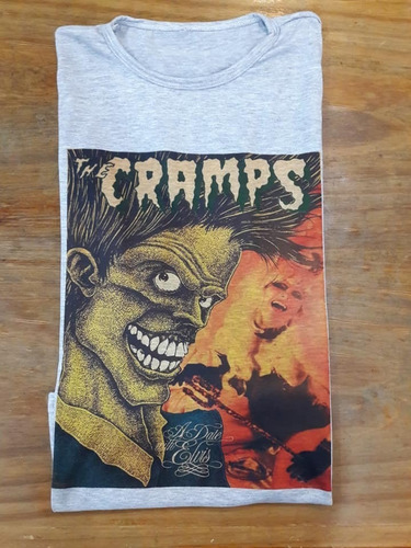 Remera The Cramps - Cod. Cra02 - Mundo Absurdo