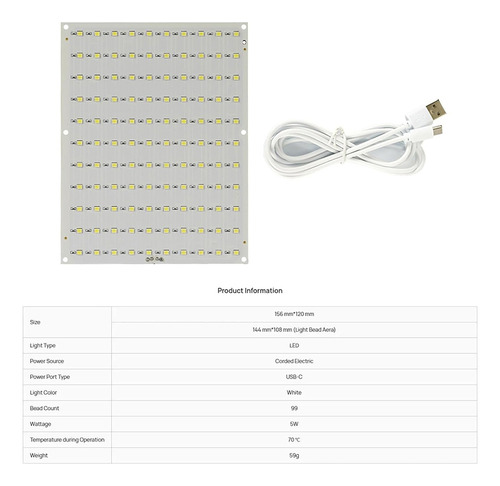 Para Bambulabs Lithophane Led Panel Cmyk Led Backlight Board