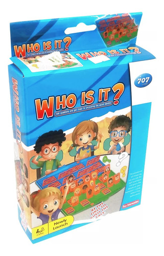 Who Is It Quien Es Quién Mini Versión De Viaje 707 Games