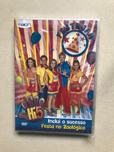 Dvd Série Infantil Hi Five Festejar Mb436