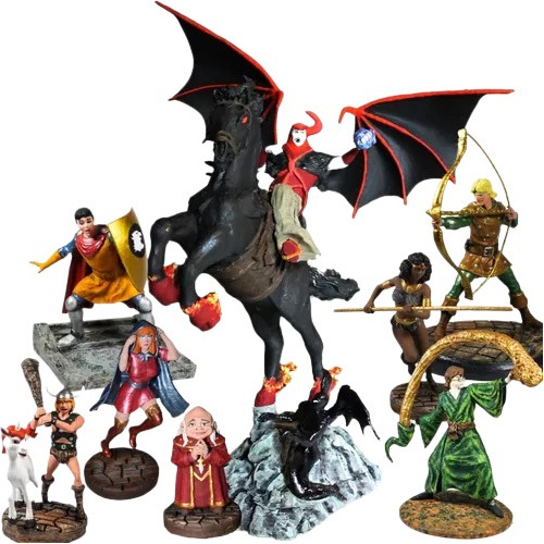 Caverna Do Dragão Set Completo Arquivo Stl Impressora 3d