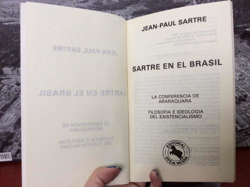 Sartre - Filosofía Del Existencialismo - Conferencia Brasil