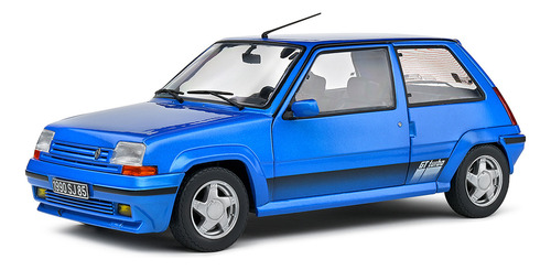 Renault 5 Gt Turbo Mk2 1989 1:18 Solido Azul