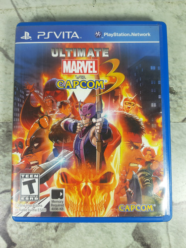 Juego Ultimate Marvel Vs Capcom Ps Vita Usado