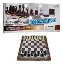 Comprar Tablero Ajedrez Madera Juego De Ajedrez Juego De Mesa 3en1
