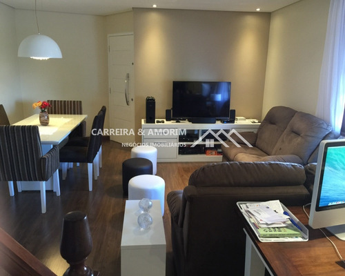 Imagem 2 de 27 de Casa A Venda, Sobrado Em Condomínio, 3 Dormitórios, Suíte, Sala, Cozinha, Área Gourmet Com Churrasqueira, 2 Vagas Coberta. Pedreira. Vila Dos Andradas - Ca00282 - 69806849